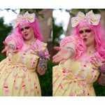 Load image into Gallery viewer, Fuzzy's Happy Cherry Cakenic (Bear and Bunny print)