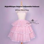 Load image into Gallery viewer, In Stock, Puffy Cloud Adjustable Hoop Skirt Petticoat, adjust Length AND Hoop Size- Night Whisper Original