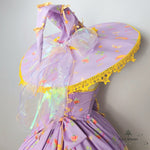 Load image into Gallery viewer, Giant Puppy Witch Hat (made to order)