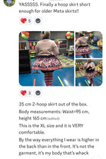 Load image into Gallery viewer, Simple 2 Hoop, Hoop Skirt