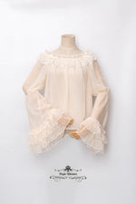 Load image into Gallery viewer, Plus Size, Lolita Blouses, Night Whisper Lolita
