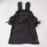 Load image into Gallery viewer, Plus Size, Lolita Blouses, Night Whisper Lolita