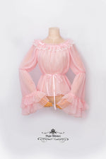 Load image into Gallery viewer, Plus Size, Lolita Blouses, Night Whisper Lolita