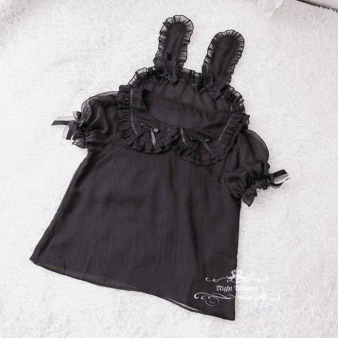Plus Size, Lolita Blouses, Night Whisper Lolita