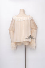 Load image into Gallery viewer, Plus Size, Lolita Blouses, Night Whisper Lolita
