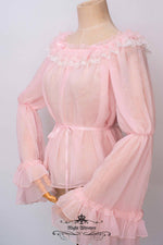 Load image into Gallery viewer, Plus Size, Lolita Blouses, Night Whisper Lolita