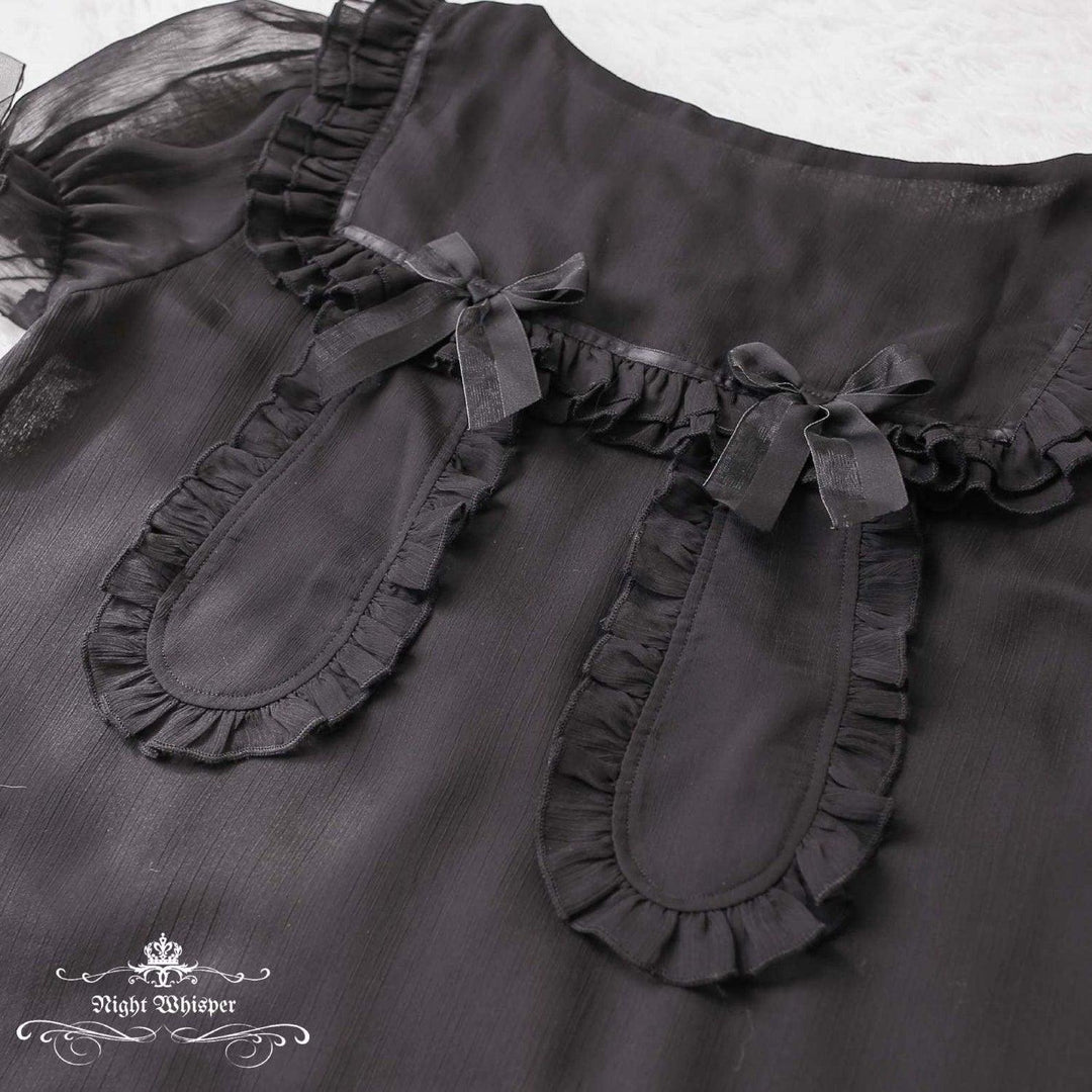Plus Size, Lolita Blouses, Night Whisper Lolita