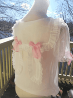 Load image into Gallery viewer, Plus Size, Lolita Blouses, Night Whisper Lolita