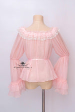 Load image into Gallery viewer, Plus Size, Lolita Blouses, Night Whisper Lolita
