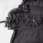 Load image into Gallery viewer, Plus Size, Lolita Blouses, Night Whisper Lolita