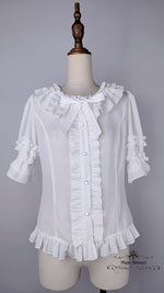 Load image into Gallery viewer, Plus Size, Lolita Blouses, Night Whisper Lolita