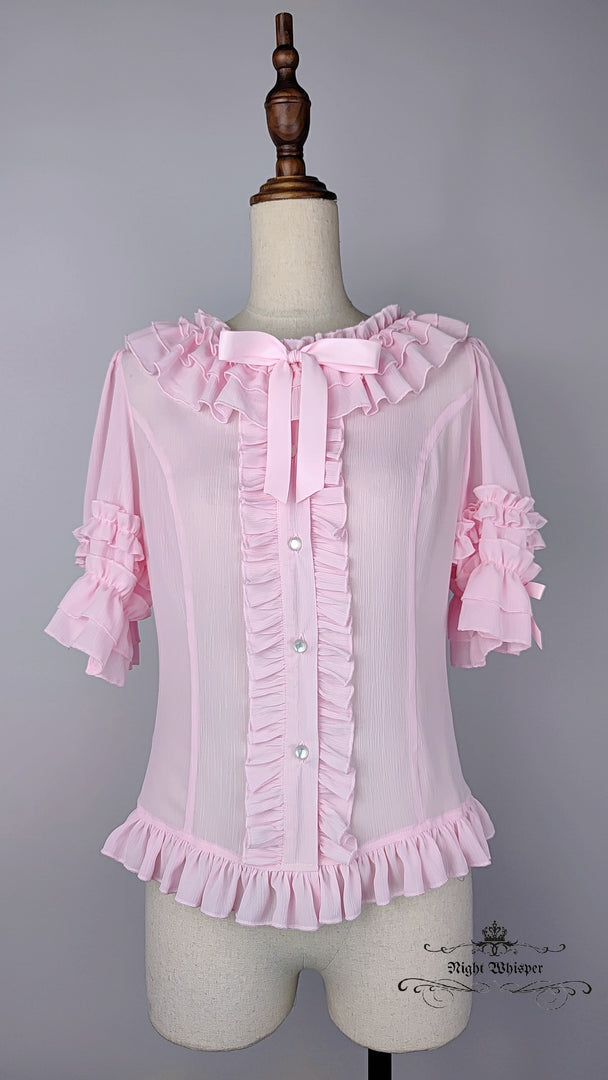 Plus Size, Lolita Blouses, Night Whisper Lolita