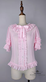 Load image into Gallery viewer, Plus Size, Lolita Blouses, Night Whisper Lolita