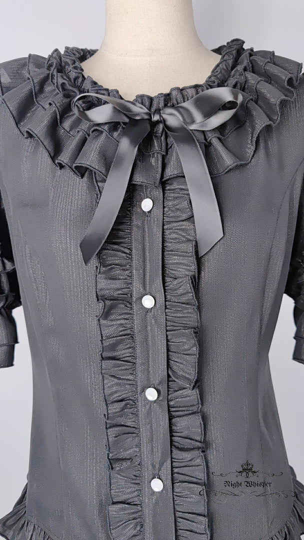 Plus Size, Lolita Blouses, Night Whisper Lolita