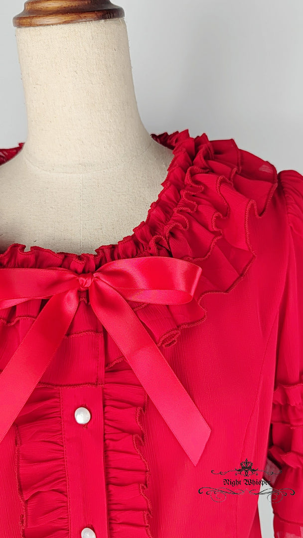 Plus Size, Lolita Blouses, Night Whisper Lolita