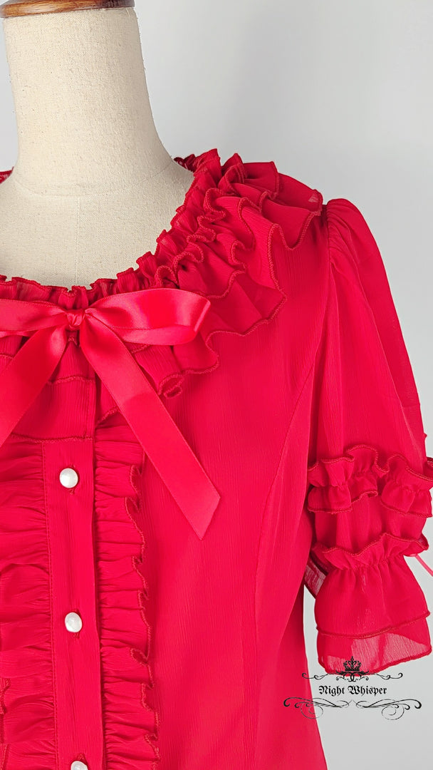 Plus Size, Lolita Blouses, Night Whisper Lolita