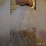 Load and play video in Gallery viewer, 23.6" (60cm) length, Super Puffy, 4 layers petticoat
