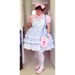 Load image into Gallery viewer, Plus Size, Lolita Dress, Night Whisper Lolita