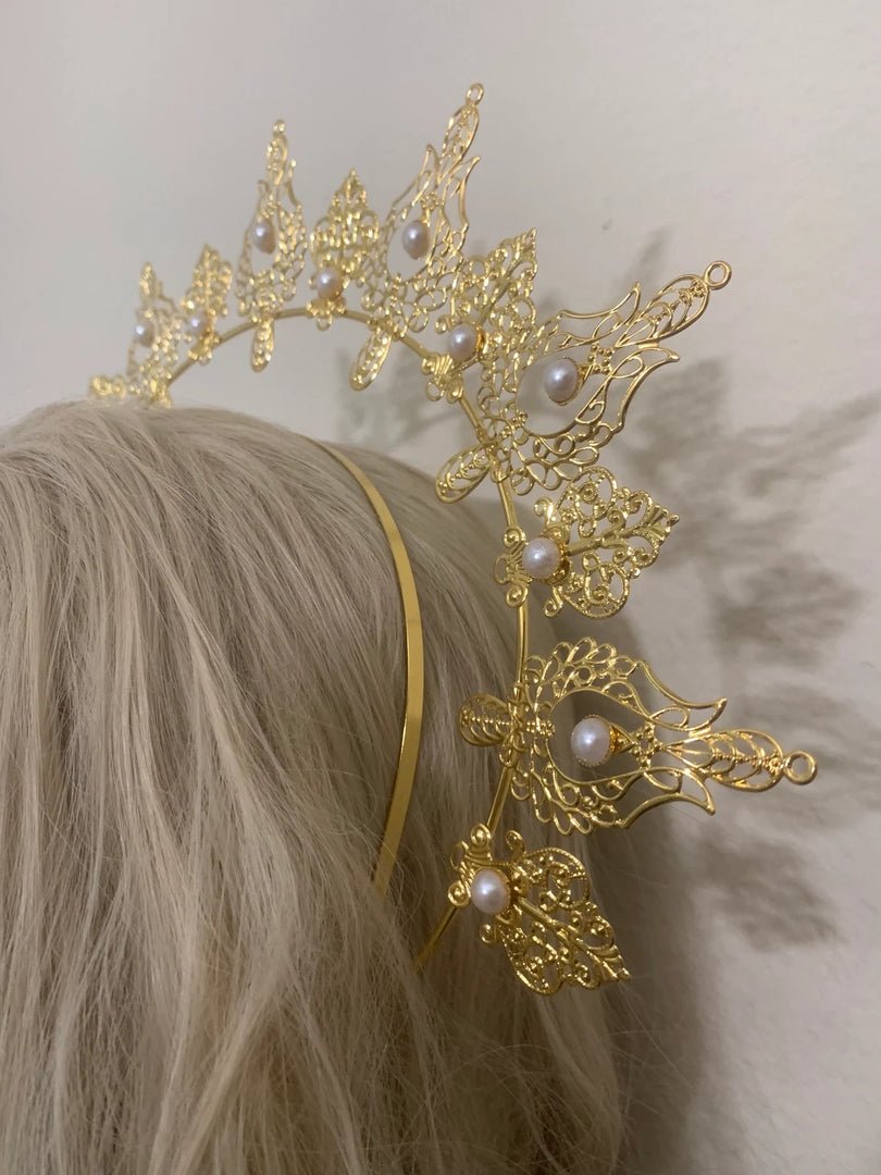 Halo Crown, Style 1- Night Whisper Original- Soldered - nightwhisper