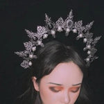Load image into Gallery viewer, Halo Crown, Style 1- Night Whisper Original- Soldered - nightwhisper
