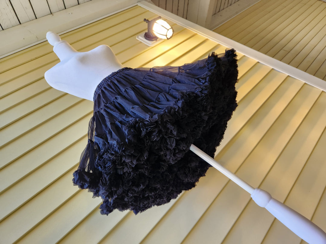Ready to ship, Black Tutu Petticoat Ultra Soft