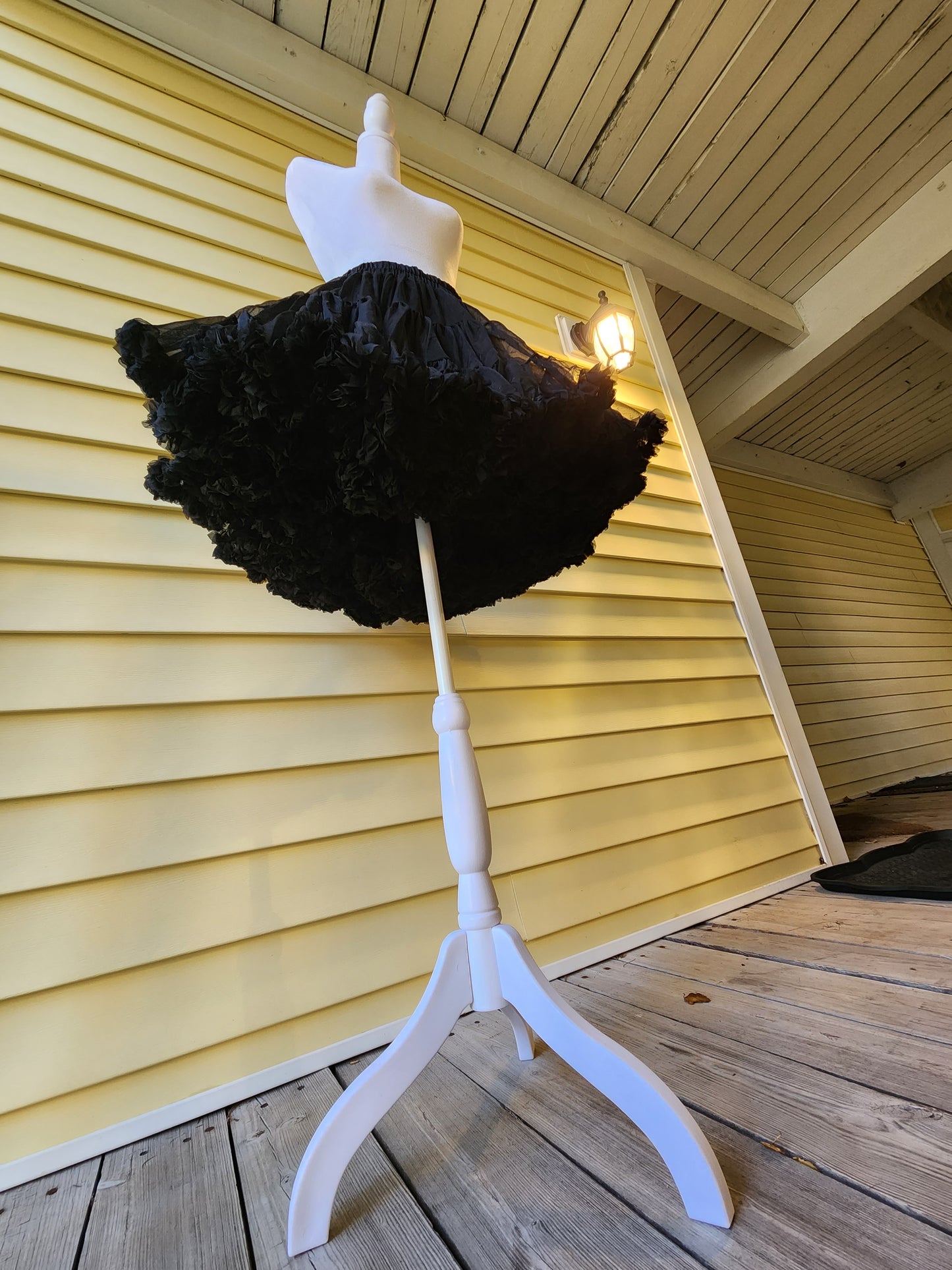 Ready to ship, Black Tutu Petticoat Ultra Soft