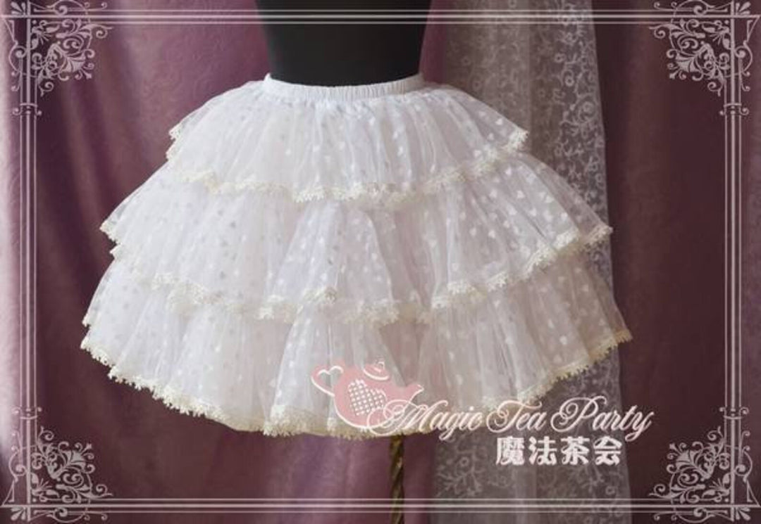 Heart Tulle Petticoat, 4 layer petticoat