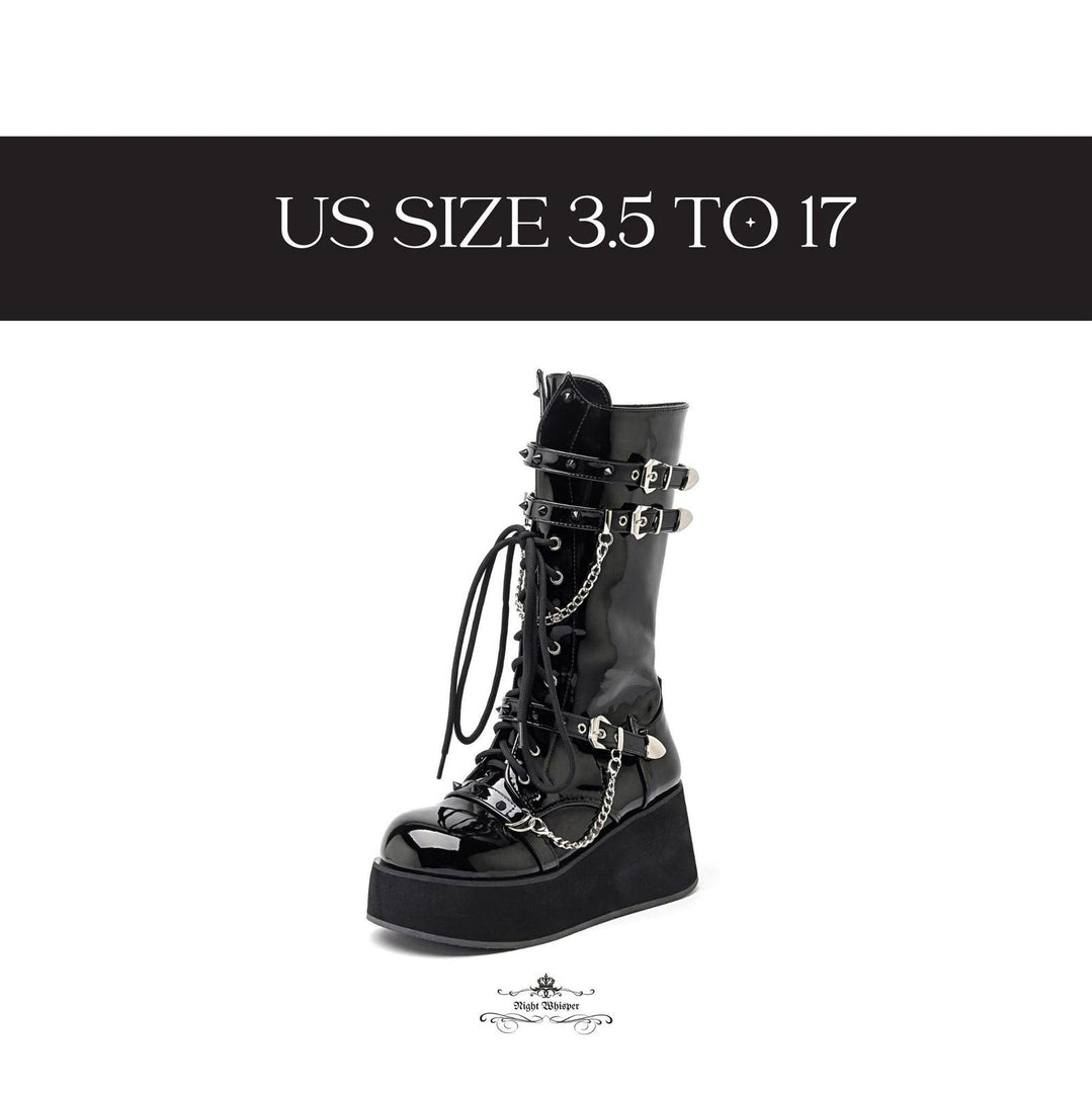 Black Punk Boots