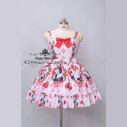 Strawberry Panda Summer Lolita Dress