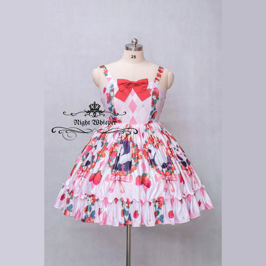 Strawberry Panda Summer Lolita Dress