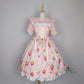 Limited Stock, Sakura Strawberry Cotton Version, Night Whisper Lolita Original Design, Plus Size Lolita, Kawaii Dress, Alternative Fashion