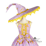 Load image into Gallery viewer, Ready to ship, Puppy Witch Party Dress (Hat not included)

