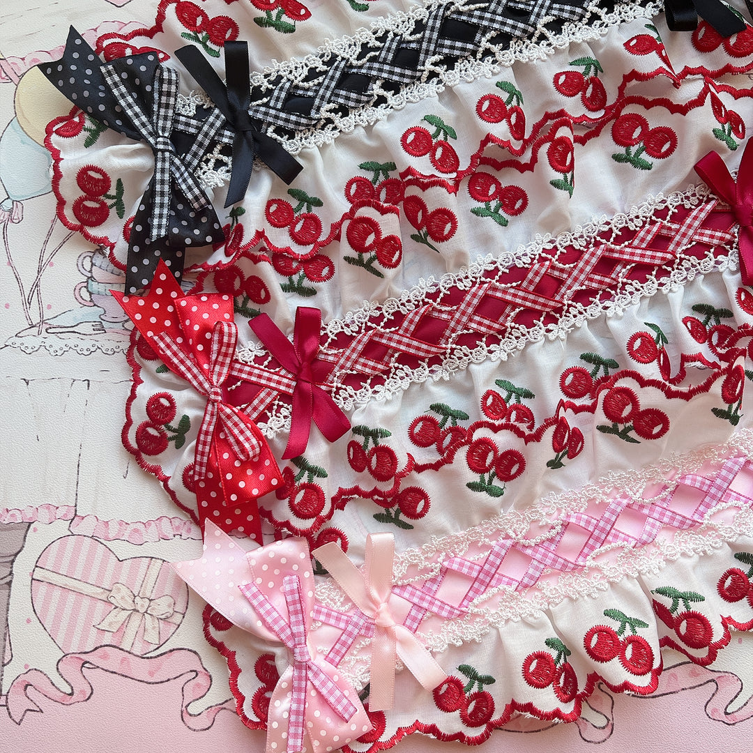 1 month pre-order, Cherry Lace Headdress