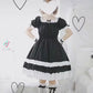 Ready to Ship from Missouri, Black One Piece, Maid Outfit