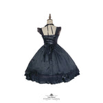 Load image into Gallery viewer, All Black Classic Lolita Dress
