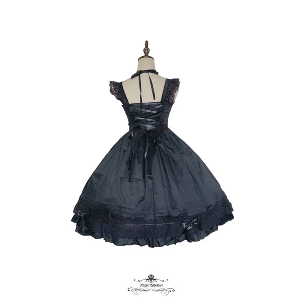 All Black Classic Lolita Dress