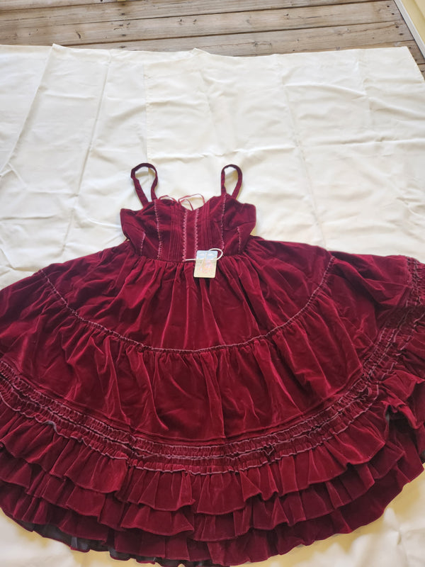 Recombined Dress, Velvet jsk