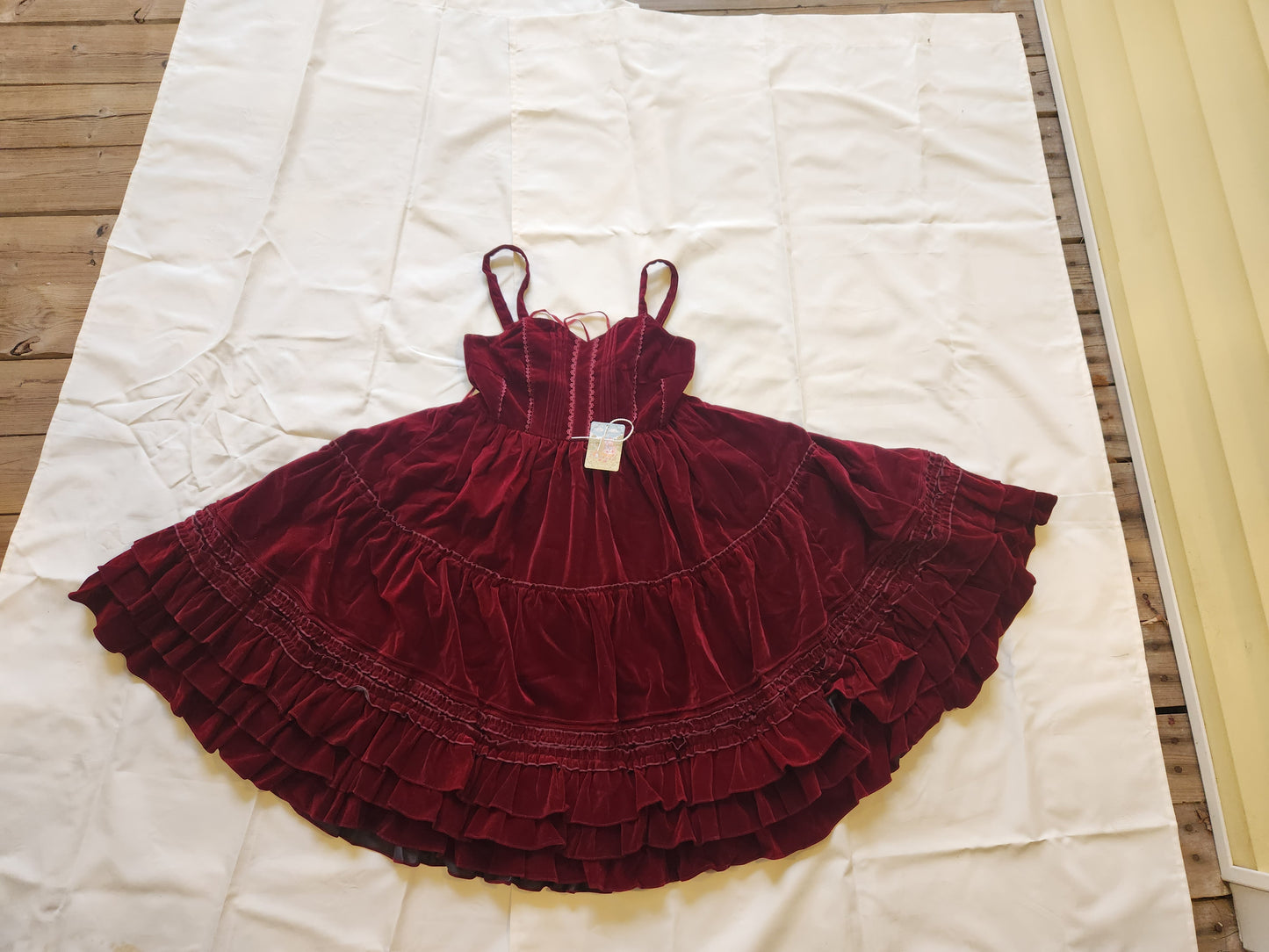 Recombined Dress, Velvet jsk