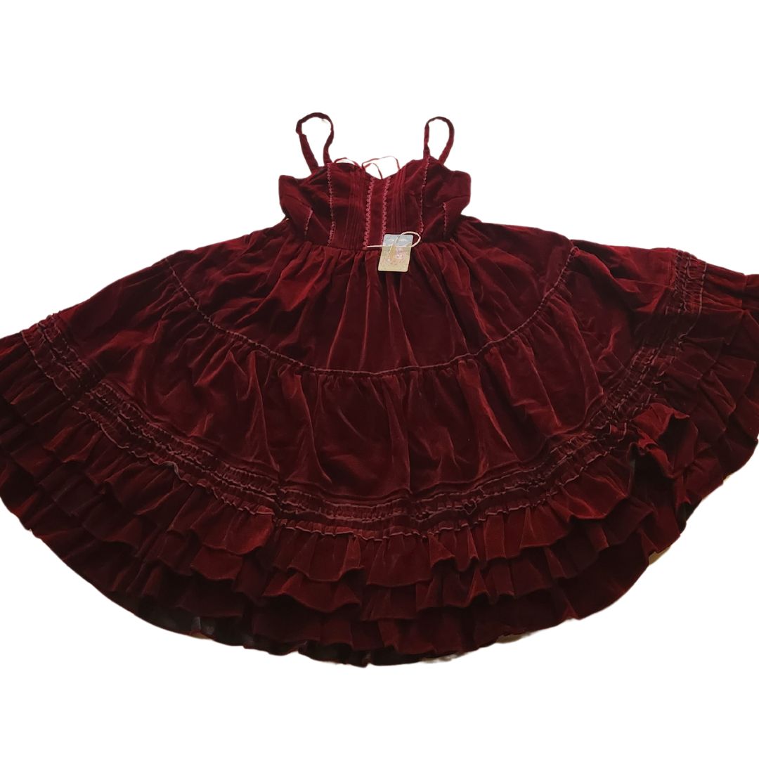 Recombined Dress, Velvet jsk