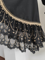 Load image into Gallery viewer, Pre-Order, Princess Sleeve Blouse (Black x Gold)
