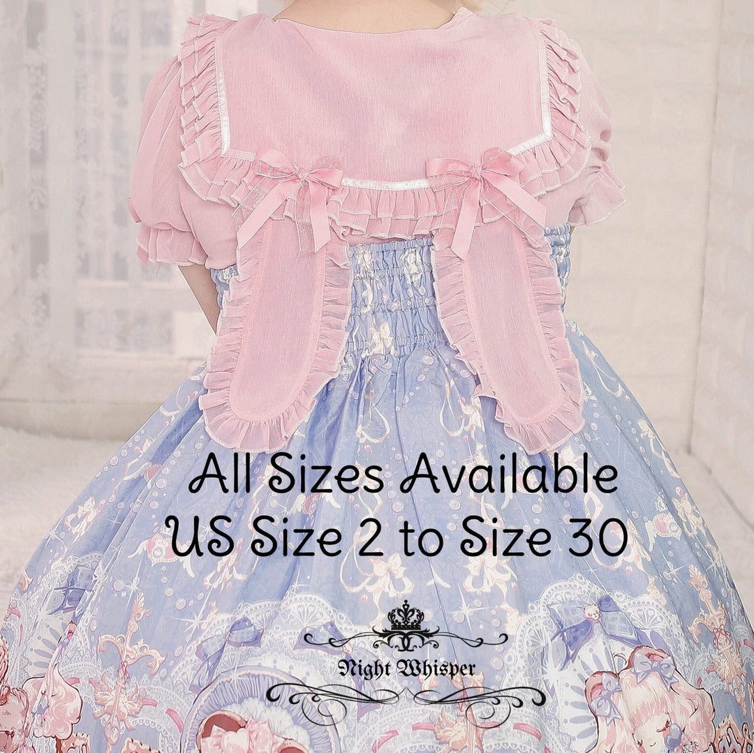 Plus Size, Lolita Blouses, Night Whisper Lolita