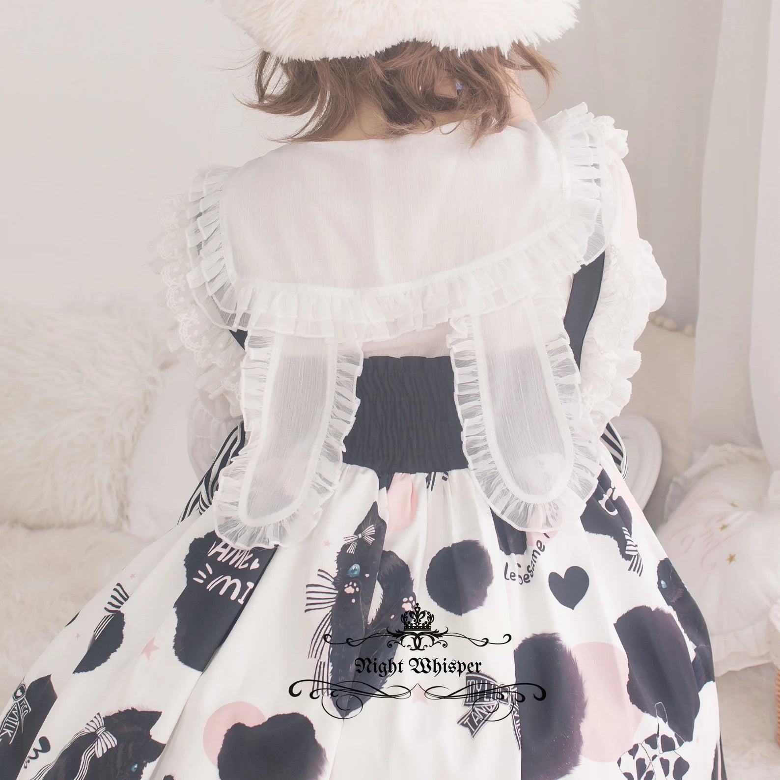 Plus Size, Lolita Blouses, Night Whisper Lolita