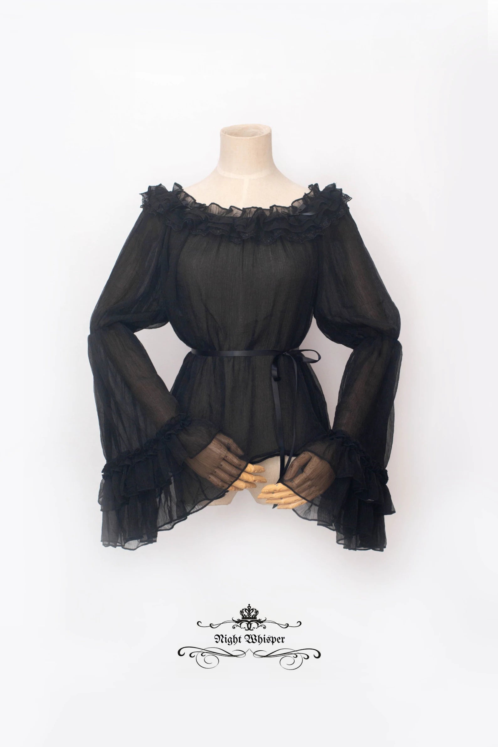 Plus Size, Lolita Blouses, Night Whisper Lolita