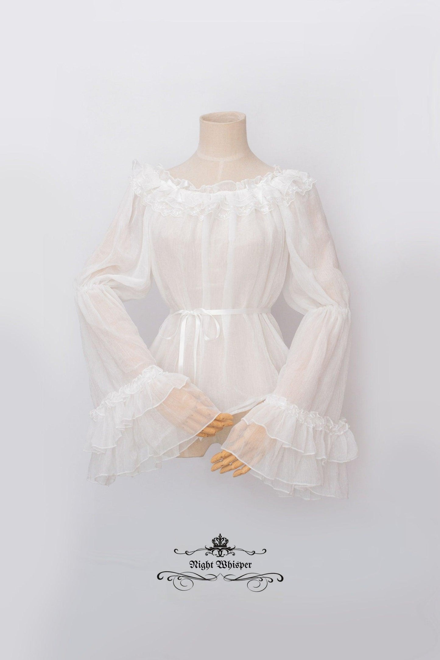 Plus Size, Lolita Blouses, Night Whisper Lolita