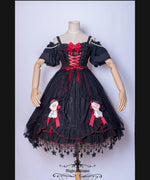 Load image into Gallery viewer, Plus Size, Lolita Dress, Night Whisper Lolita
