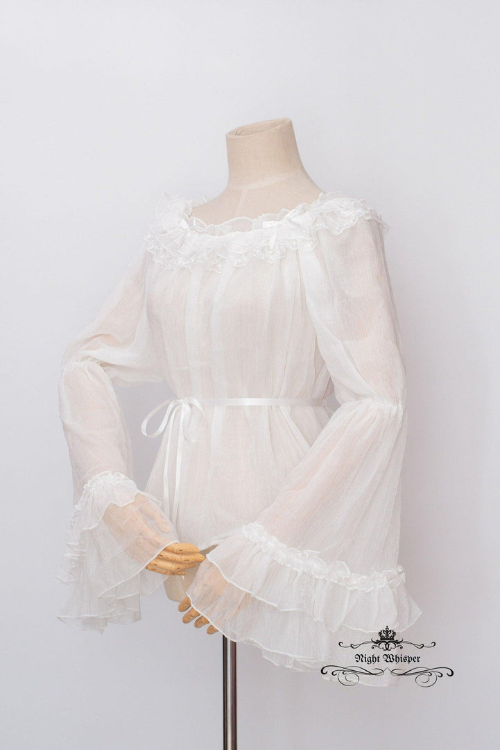 Plus Size, Lolita Blouses, Night Whisper Lolita