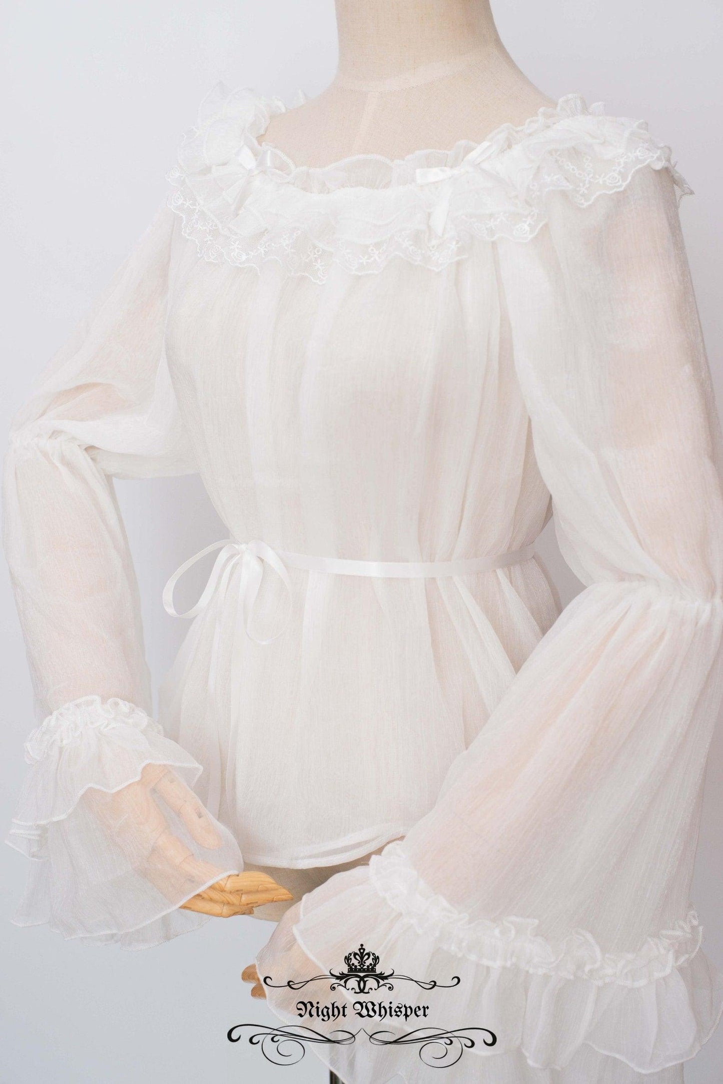 Plus Size, Lolita Blouses, Night Whisper Lolita