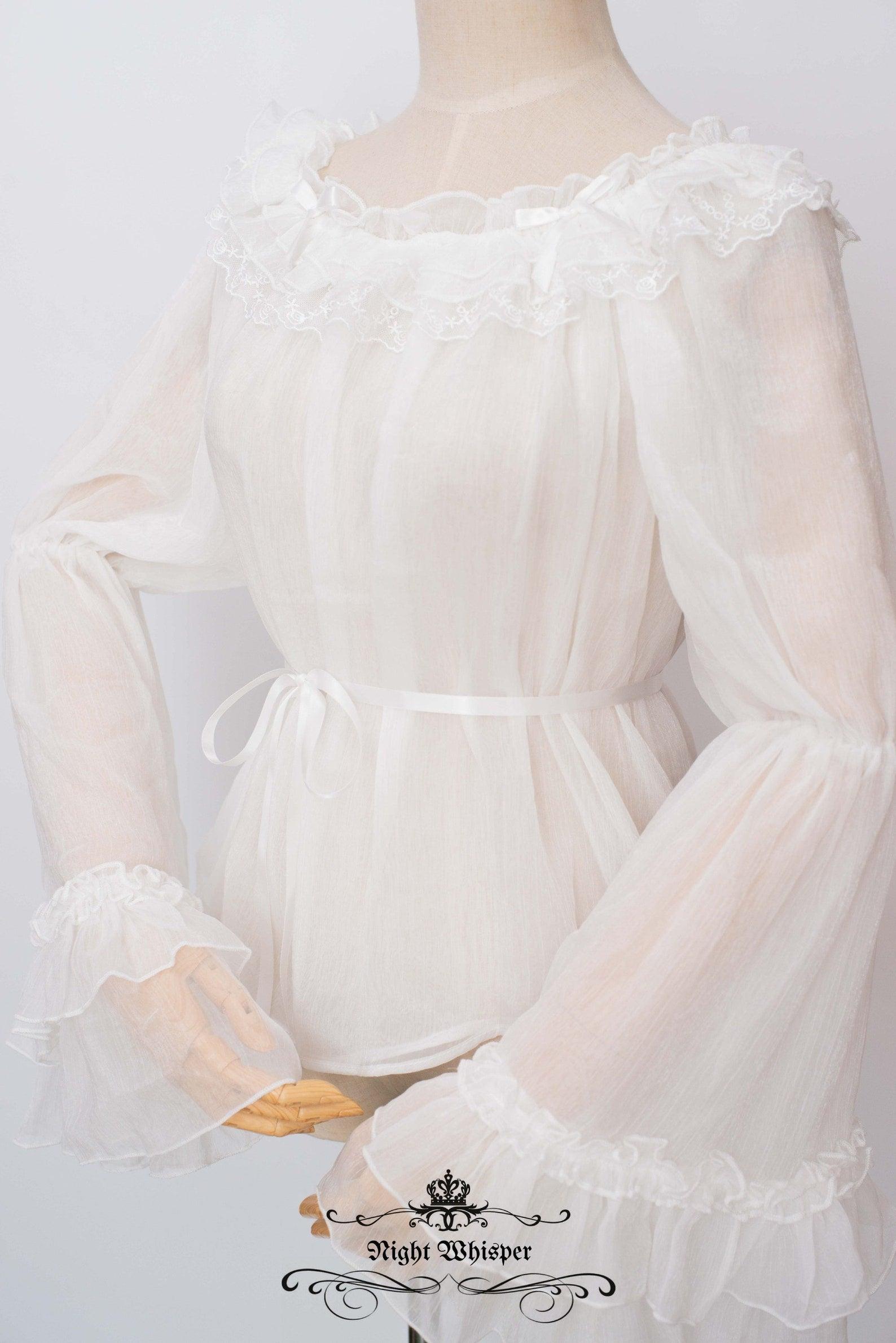 Plus Size, Lolita Blouses, Night Whisper Lolita