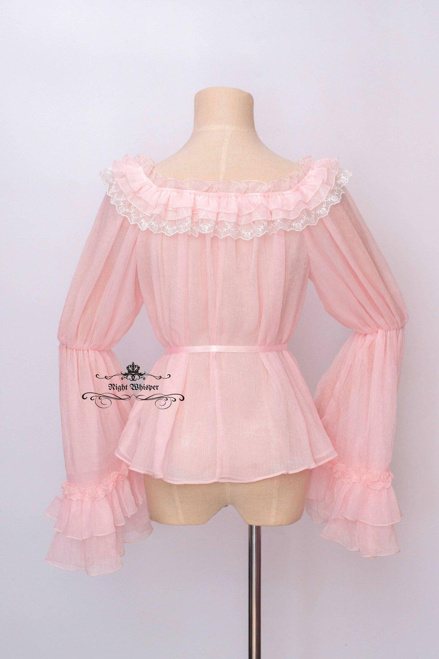 Plus Size, Lolita Blouses, Night Whisper Lolita