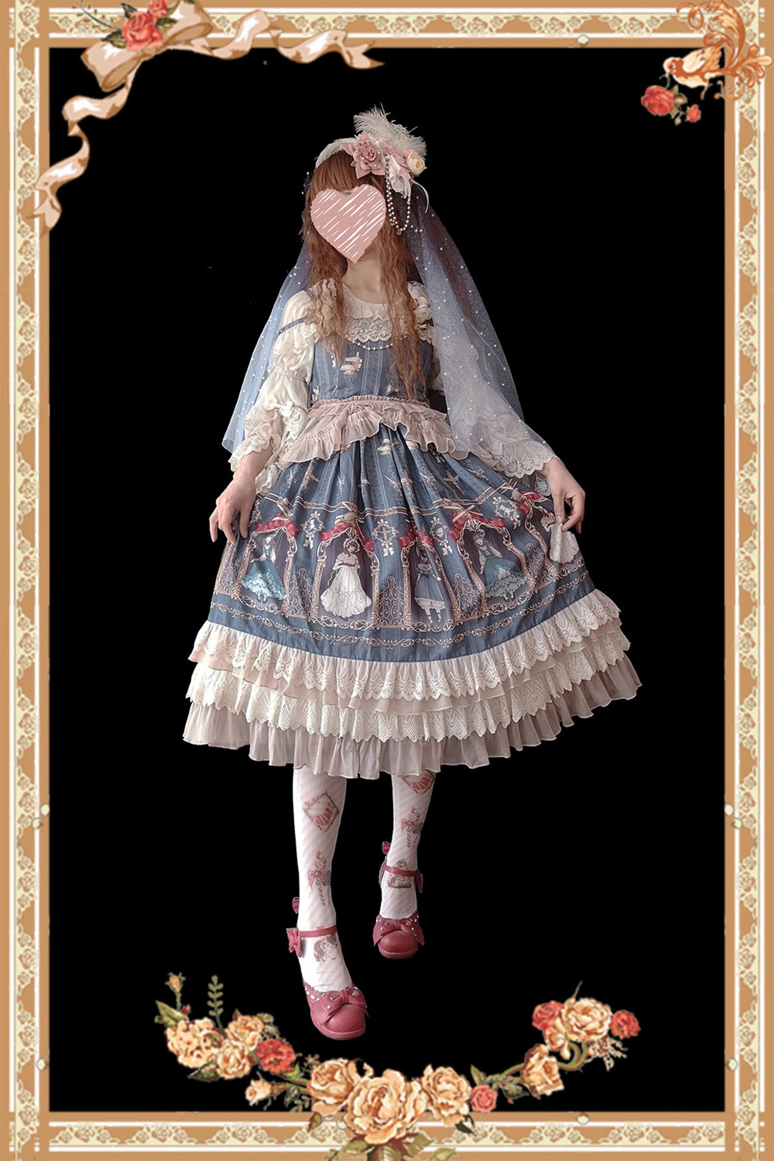 Plus Size, Lolita Dress, Night Whisper Lolita